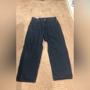 Black baggy jeans (32x32)